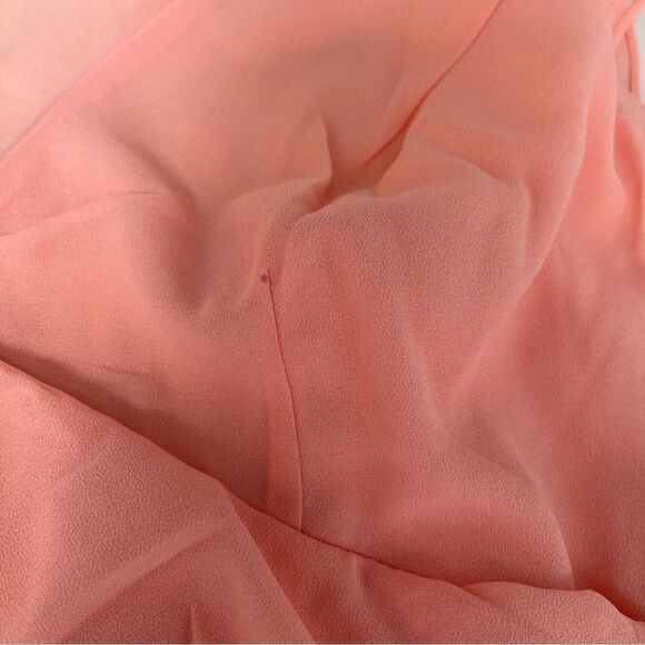 *spots* NWT Revolve x LPA Ruffle Neckline Maxi in Blush | Size L - Picture 15 of 16